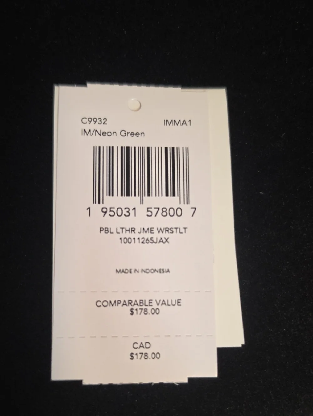 Coach Green Pebbled Leather Jamie Wristlet - Picture 5 of 5